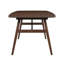 Table de salle à manger rectangulaire en bois 7 pièces Collinsworth