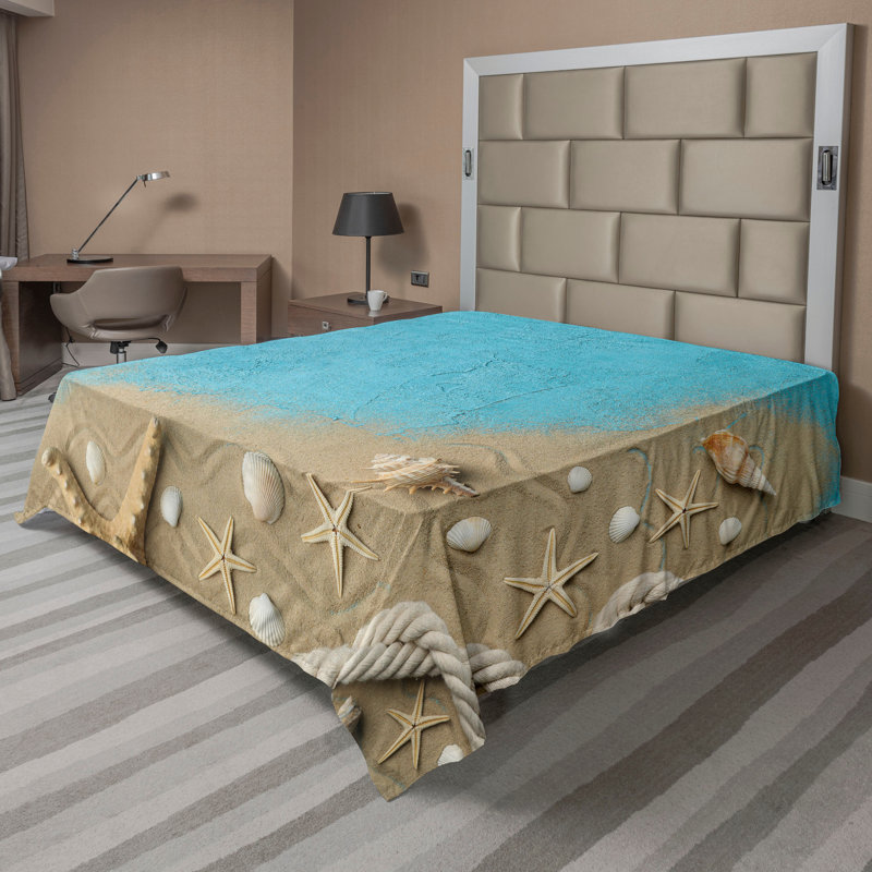 Drap-housse Ambesonne Tropi, Drap plat grand