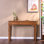 Solid Wenge Wood Console Table
