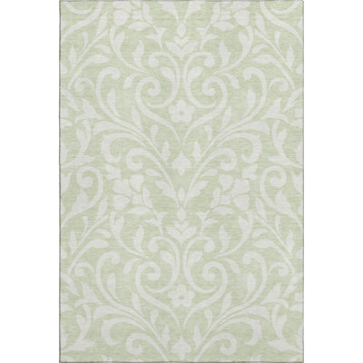 Premium Machine Washable Prisco Aloe Rug