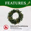 Faux 50cm Wreath