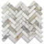 Calacatta 13" x 12" Marble Mosaic Tile-79891911