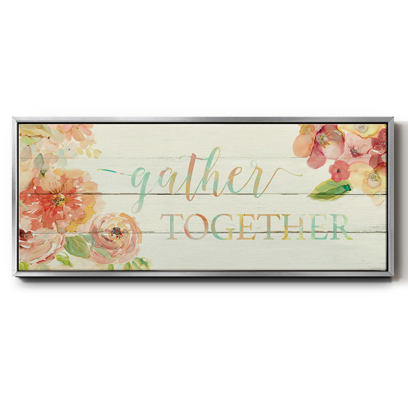 «Gather Together», toile encadrée