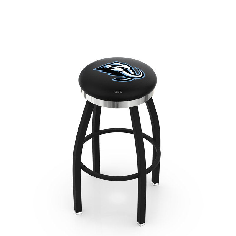 NCAA 30" Swivel Bar Stool, Chrome, Wichita State University