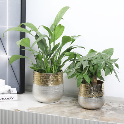 Metal Pot Planter