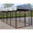 48'' H 12 Panel Metal Yard Kennel With Door