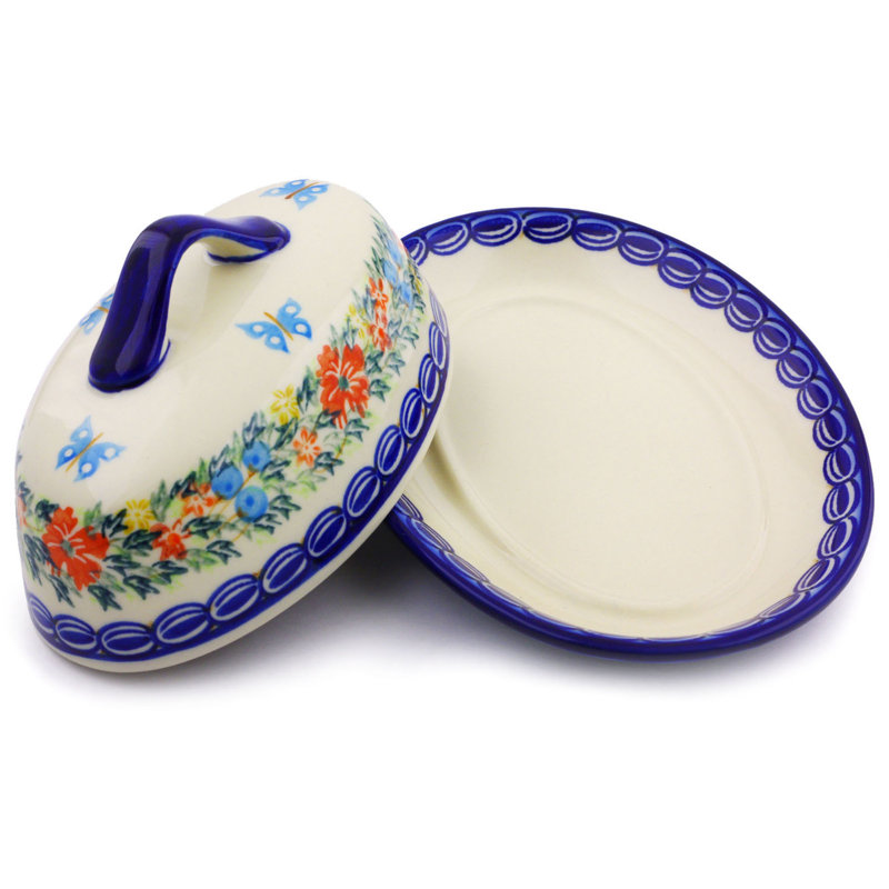 August Grove® Lernig Butter Dish