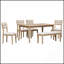 Modern Artificial Stone White Dining Table With Black Metal Legs, Seats 6 For Contemporary Spaces-56896876-56896877-56896874