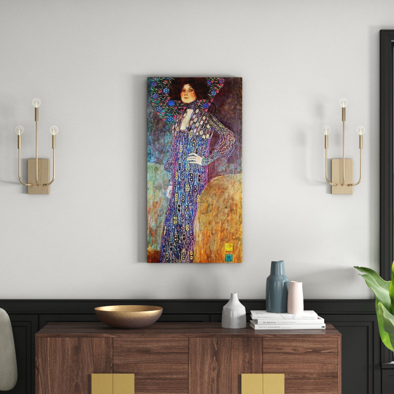 Gustav Klimt - Wrapped Canvas Painting, 100cm H x 50cm W x 1.8cm D