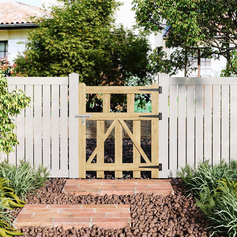 90 cm H Gate Fencing with 1, 90cm H x 76cm W