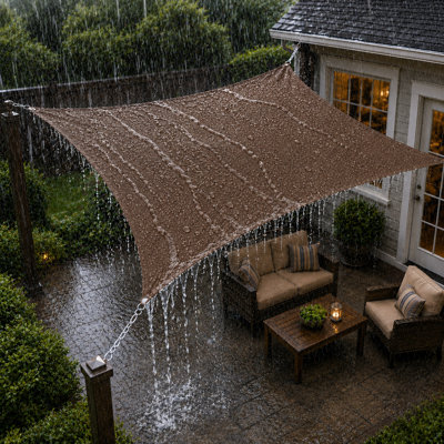 Voile d'ombrage imperméable Amgo