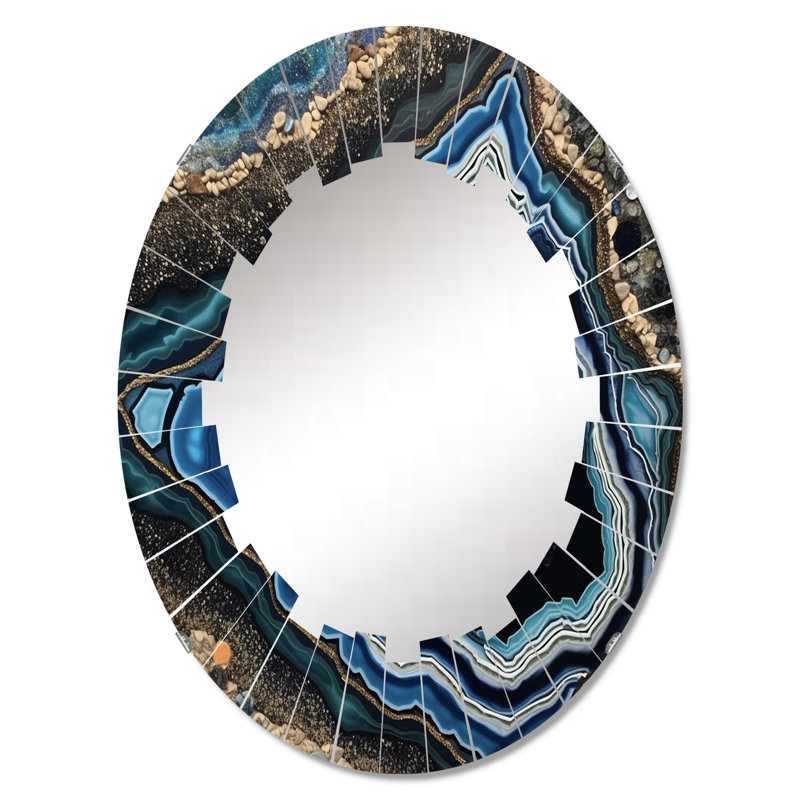 Zerda Oval Wall Mirror, 30" x 20"