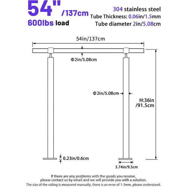 Dimensions du produit