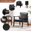 Fauteuil de style Mid-Century moderne avec pieds en bois massif Asmat-825815759