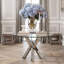 Triumph Round Glass Dining Table