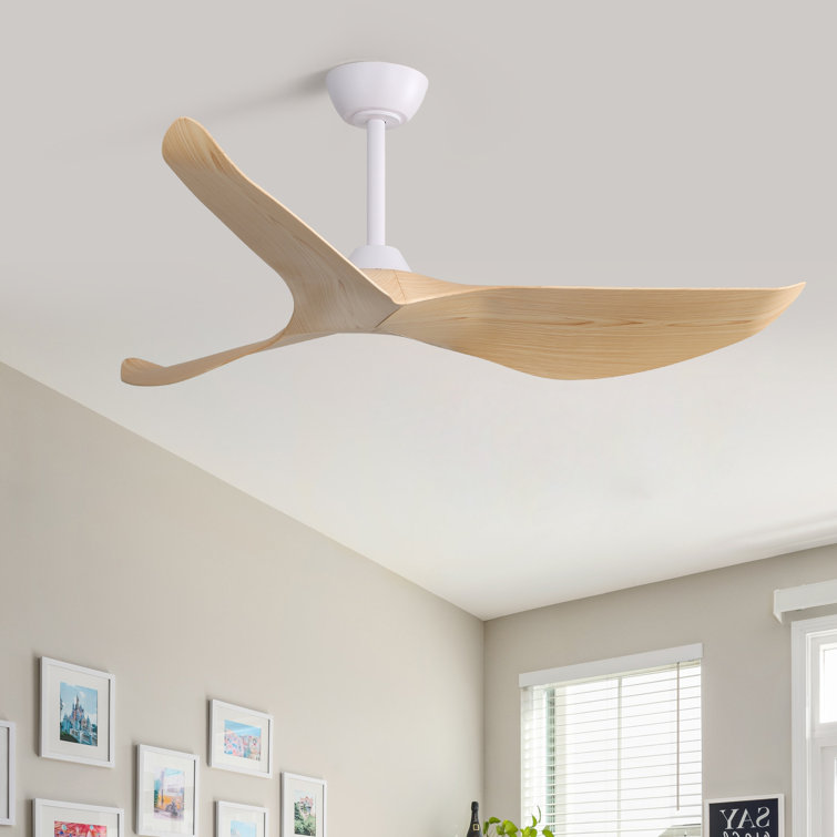 52" Kemp 3 - Blade Propeller Ceiling Fan with Remote Control