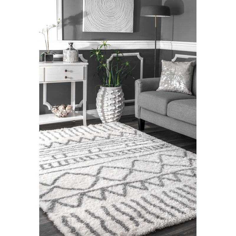 Geometric Area Rug, Rectangle 122 x 183cm