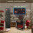 24-Inch Three-Sided Glass Modern Electric Fireplace | Freestanding | Tempered Glass+Sheet Metal-1563096624