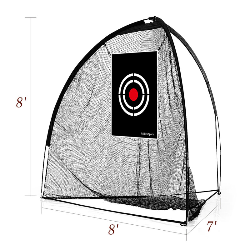 Golf 8 'x 7' en tissu avec étui de transport