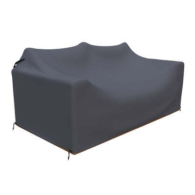 Gazel 63'' Wide Teak Loveseat Cover