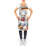 No Pattern Bib Apron
