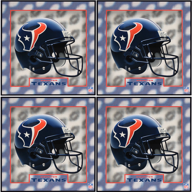 Sous-verre Houston Texans Helmet
