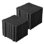 Paquet de 50 carreaux de sol à emboîtement modulaire 12 po x 12 po Coussin emboîtable modulaire en PVC souple antidérapant pour épissure de sol
