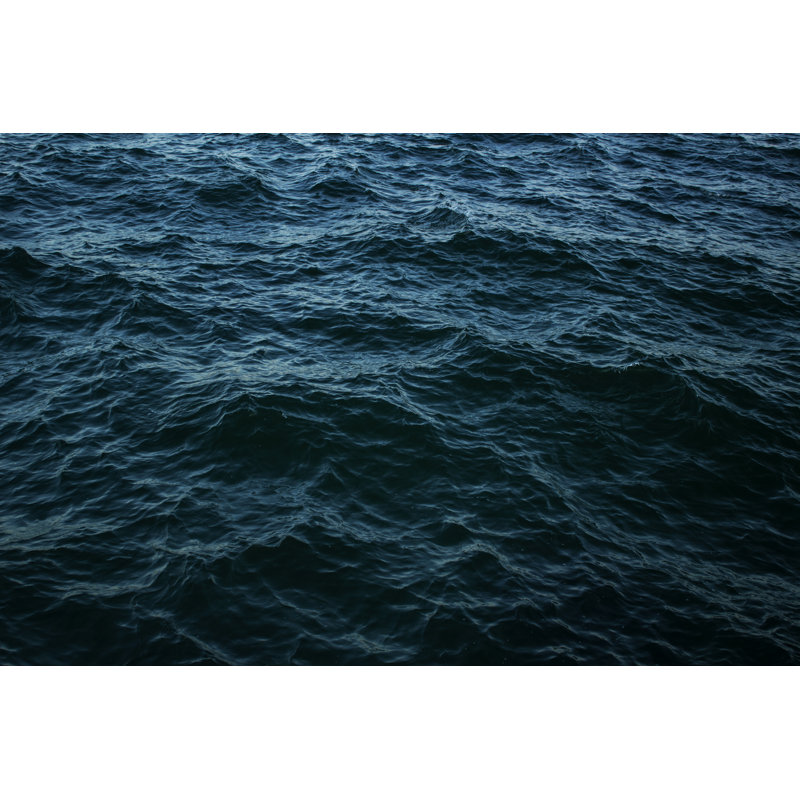 The Surface Of The Black Sea (Background) by Olhakozachenko - Wrapped Canvas Print, 30cm H x 46cm W x 3.8cm D