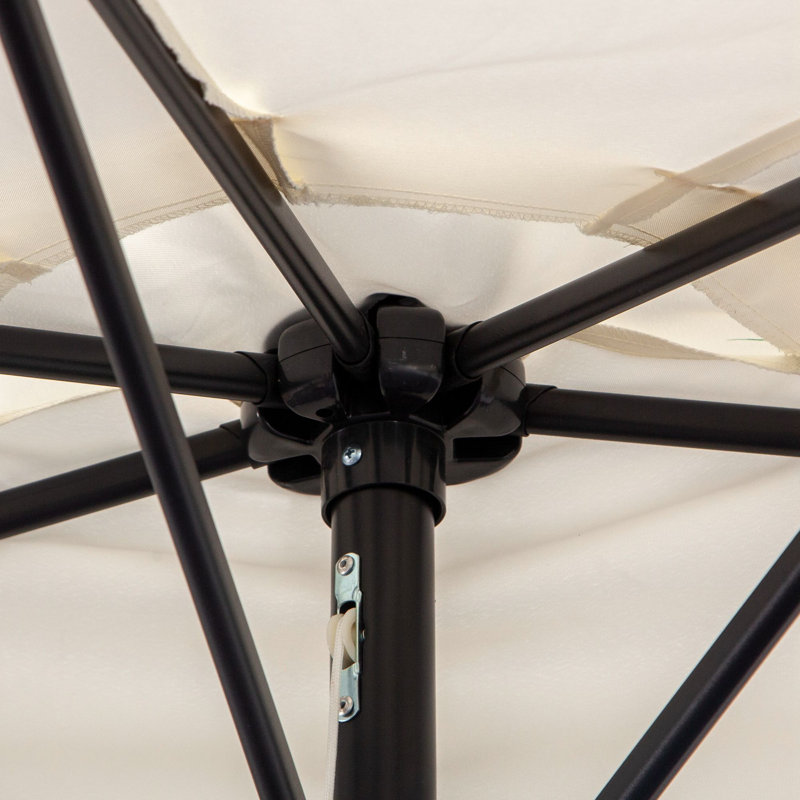 Balcony 293cm Balcony Parasol, Cream
