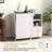 Folding Sewing Table Charging Station Multifunctional Sewing Machine Cart Table