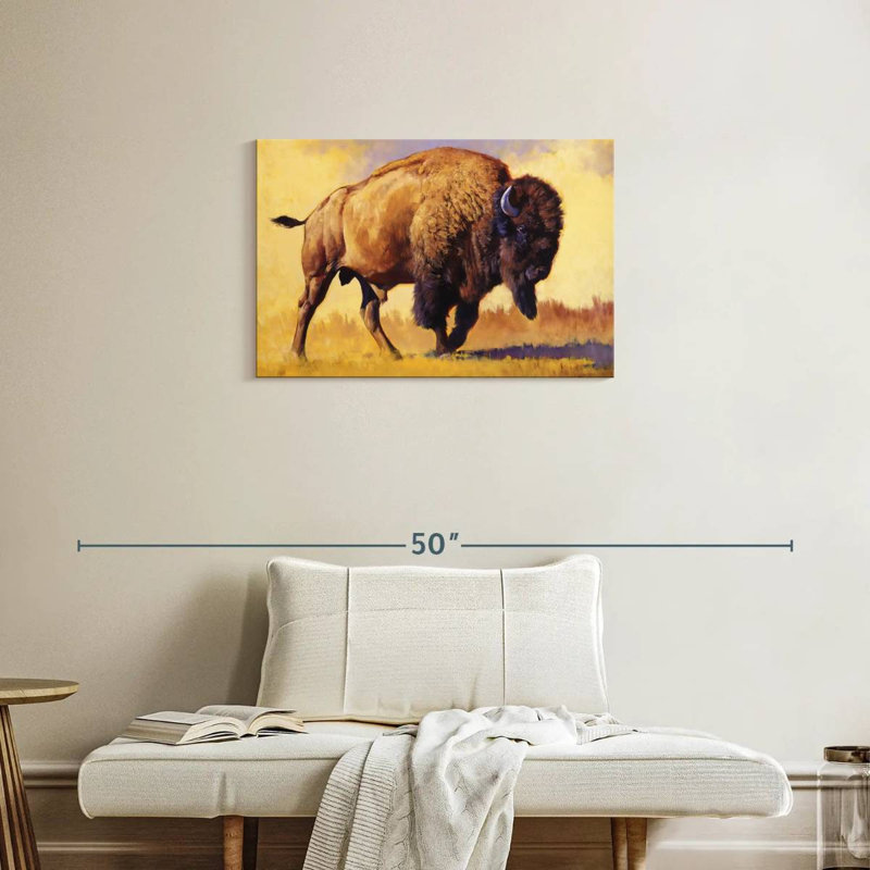 Brampt Tatanka, 20" H x 30" W