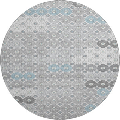 Premium Machine Washable Varasteh AMF1678 Geometric Rug