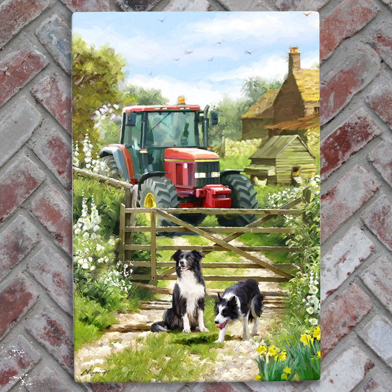 MACNEIL STUDIOS Traditional Wall Decor on Ceramic