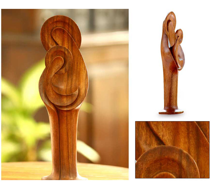 Figurine Manille Marie et Jésus
