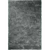 Handloom Cashmere Blend High Pile Area Rug in Storm