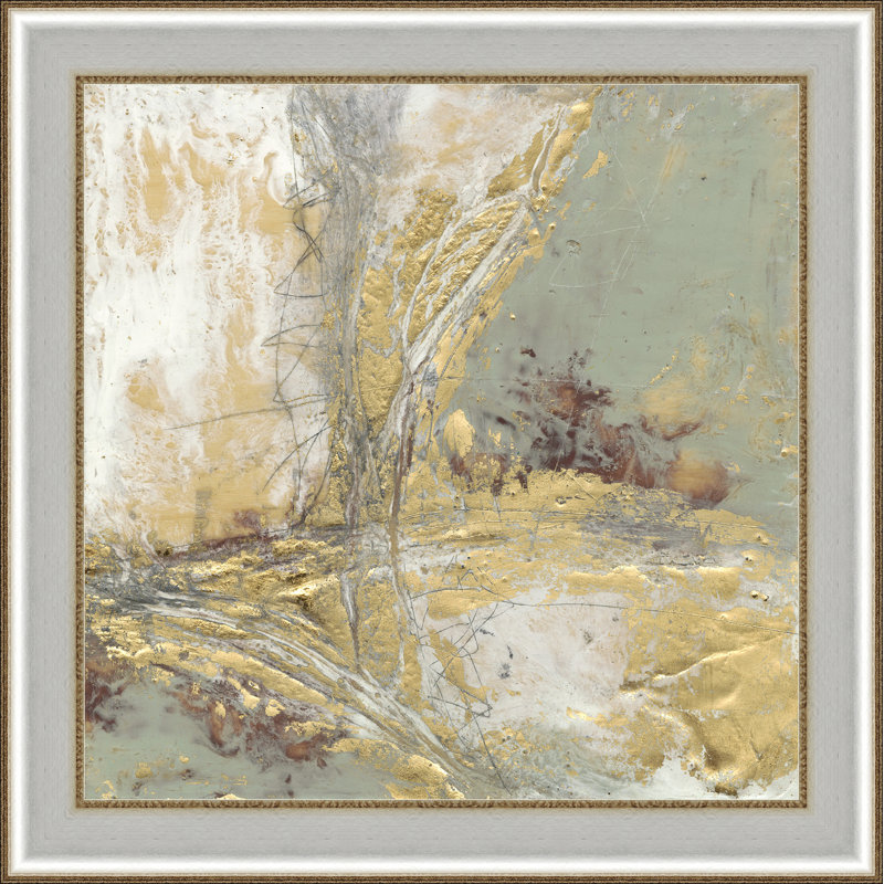 « custom gilded circuit ii », reproduction d’art encadrée