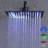Rain Fixed Shower Head 2.5 GPM GPM