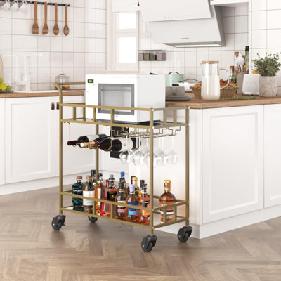 Metal Bar Cart