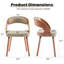 Upholstered Side Chairs with Padded Back-1018588238