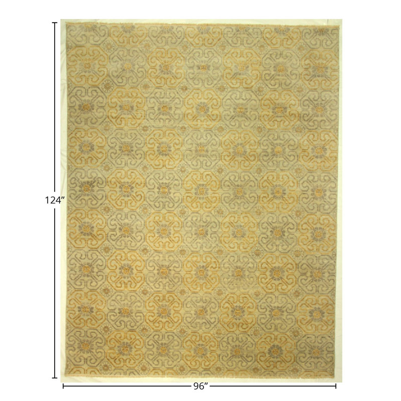 Hand Knotted Floral Rug