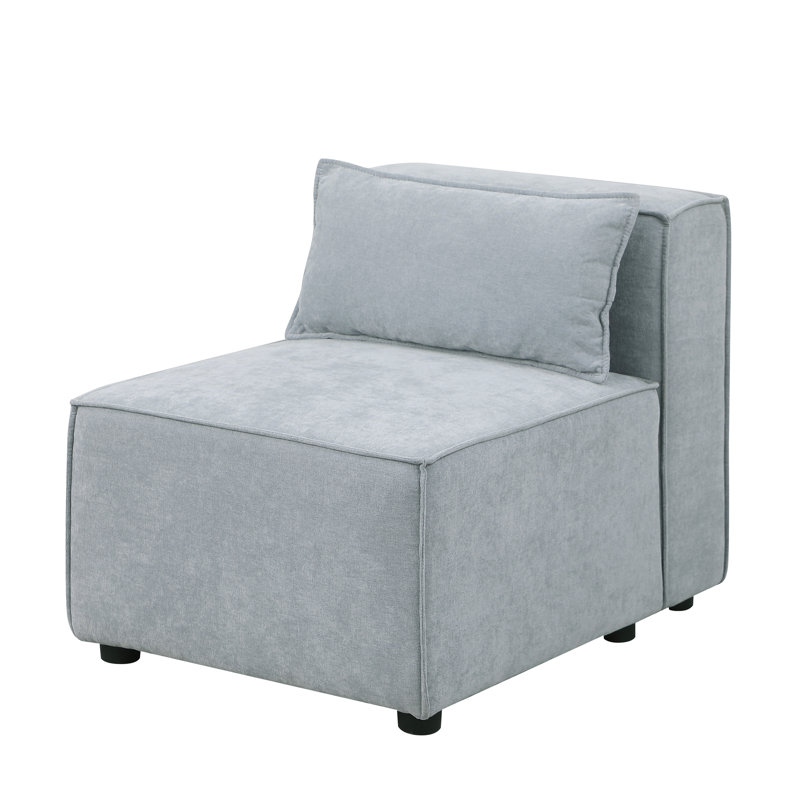 Modular Sofa Chenille Fabric, Simple And Grand