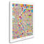 « denver colorado street map 2 », impression sur toile tendue-22539703