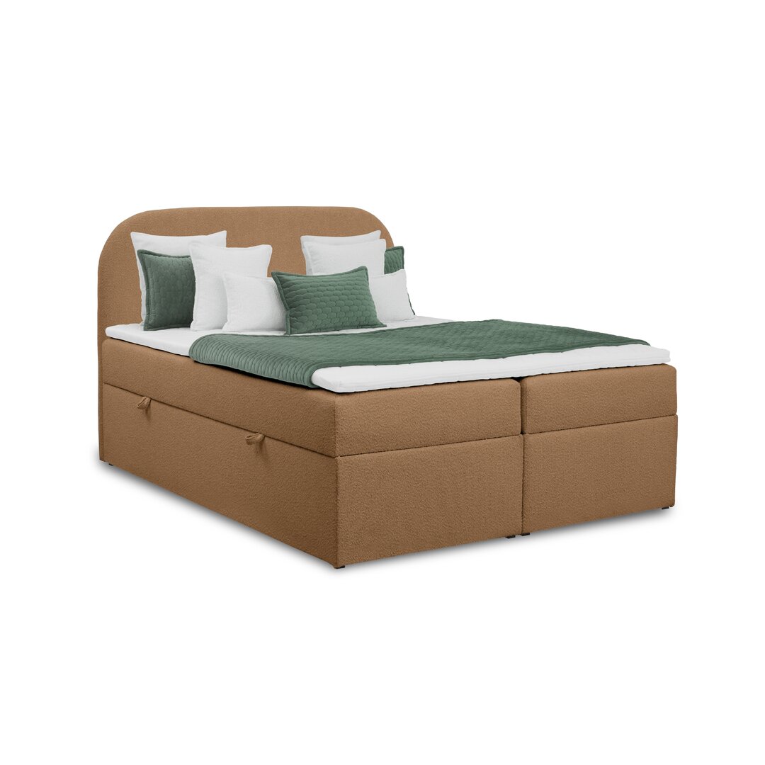 Boxspringbett Pim mit Topper und Bettkasten