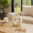 Swirl Design Decorative Object for Home Decor – Modern Figurine with Marble Accent for Shelf Styling, Coffee Table Decor, or Decorations for Living Room and Kitchen Decor – 12"-1012399131