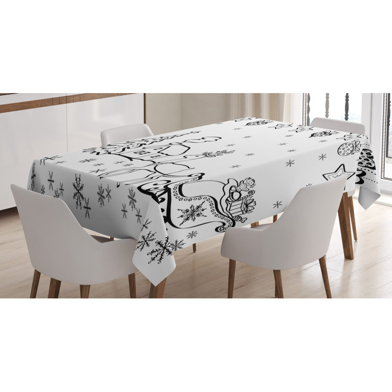 Christmas Tablecloth, 84" x 60"