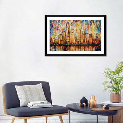 «New York City» par Leonid Afremov - reproduction d'art