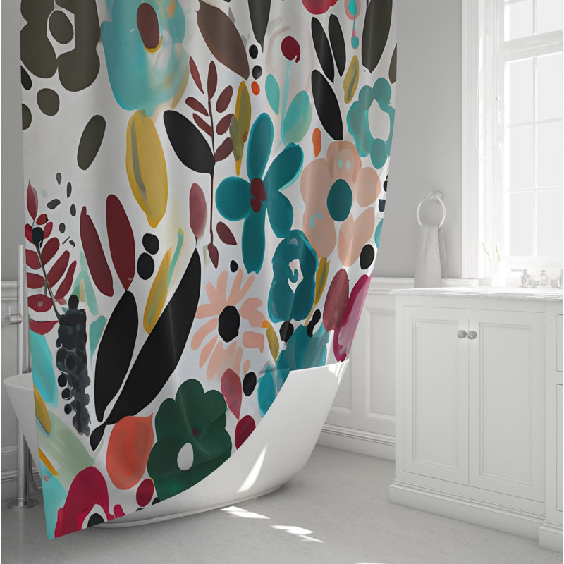 Rideau de douche Salacia, H 72 po x l 70 po