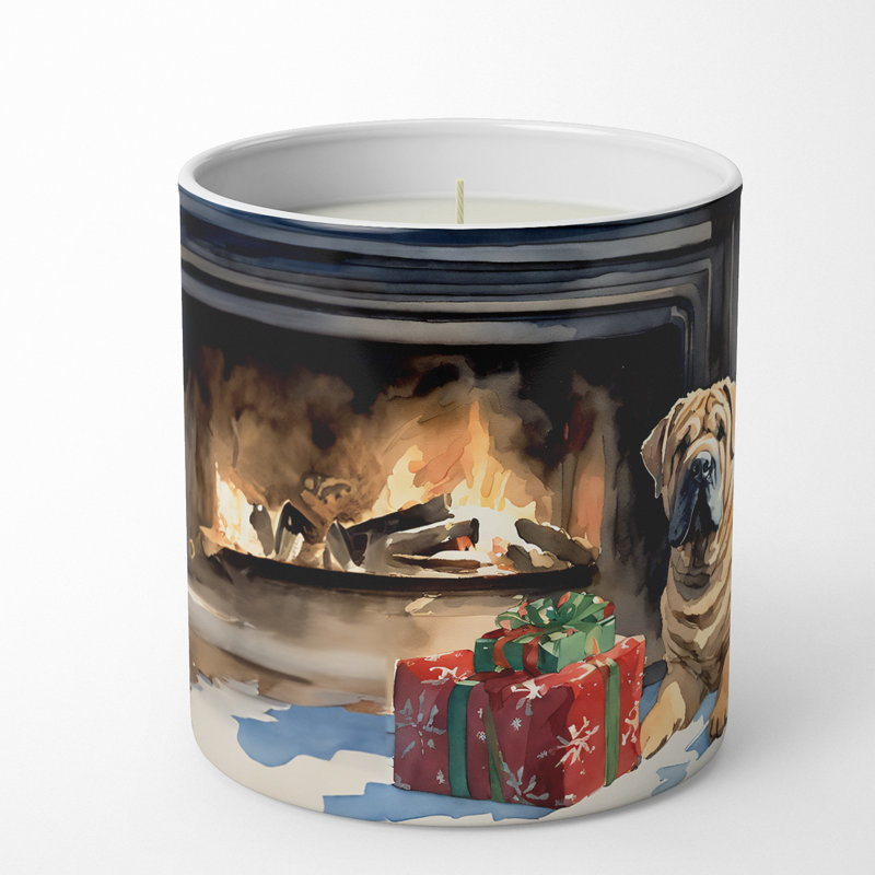 Bougie décorative Shar Pei