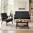 Jobye 2 - Piece Faux Leather Living Room Set