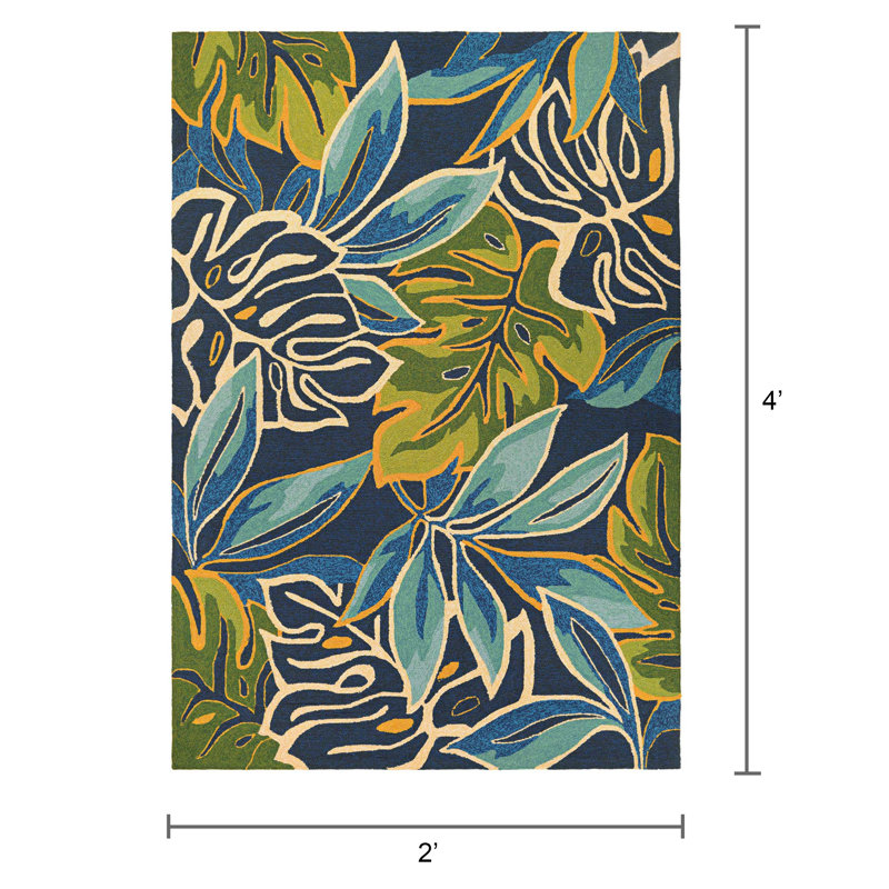 Tapis vert forêt Jacelynn, Rectangle 2 pi x 4 pi